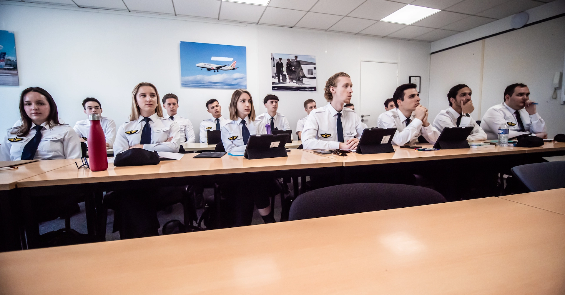 Salle de classe Mermoz Academy